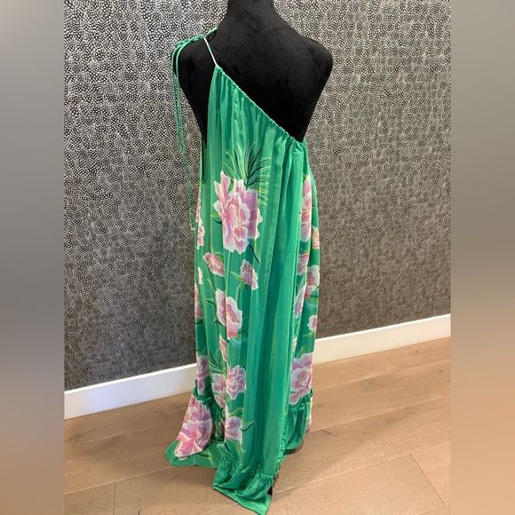 Farm Rio Green Floral Vibing Maxi Dress - Picture 5 of 10